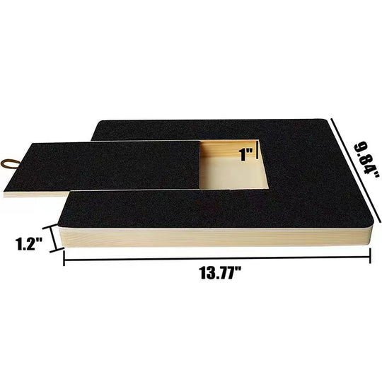 Dog nail scratch board dimensions 13.77 x 9.84 x 1.2 inches